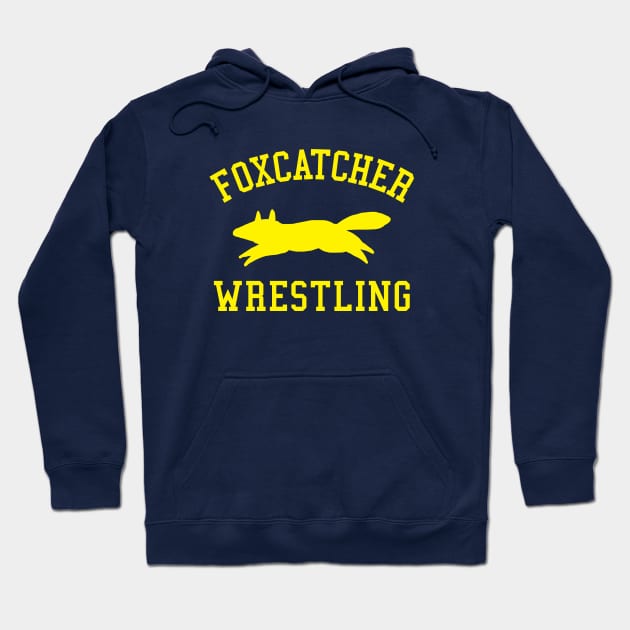 FoxCatcher Wrestling Hoodie by dumbshirts